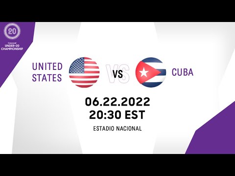 20 u.m. 2022 |  Estados Unidos vs Cuba