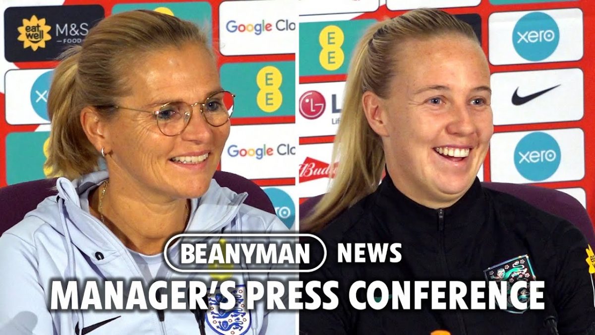 Conferencia de prensa previa al partido de Sarina Wiegman y Beth Mead |  Inglaterra vs Estados Unidos