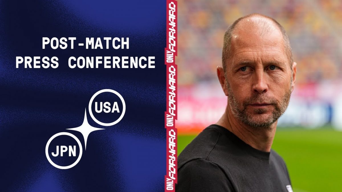 CONFERENCIA DE PRENSA POSTERIOR AL PARTIDO: Gregg Berhalter |  USMNT contra Japón |  23 de septiembre de 2022