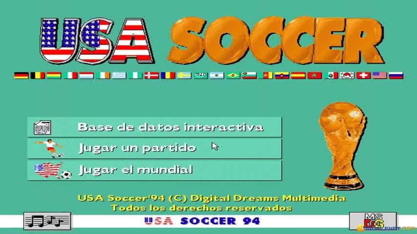 Jugabilidad de USA Soccer ’94 (Juego de PC, 1994)