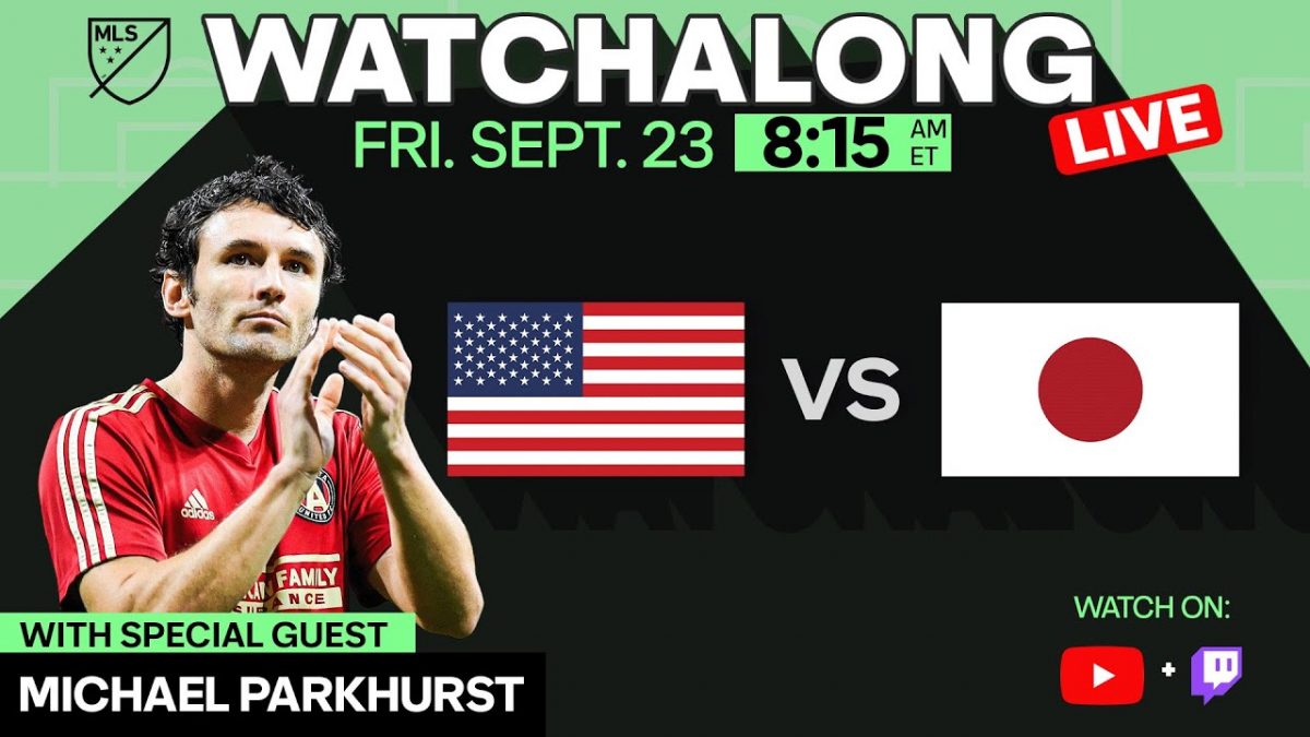 TRANSMISIÓN EN VIVO: EE. UU. v Japón Watchalong con Michael Parkhurst
